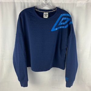 Umbro Half Shirt Long Sleeve cropped sweatshirt
